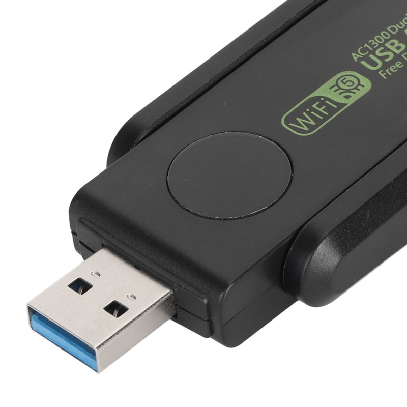 Wireless Network Card Adapter 1300Mbps 2.4G 5G Dual Band High