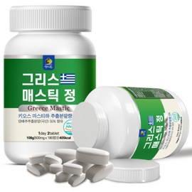 Acorns Partners Greek Mastic Gum Chiosan Mastic 180 tablets, 4 pieces / 그리스 매스틱검 키오스산 매스틱 180정, 4개