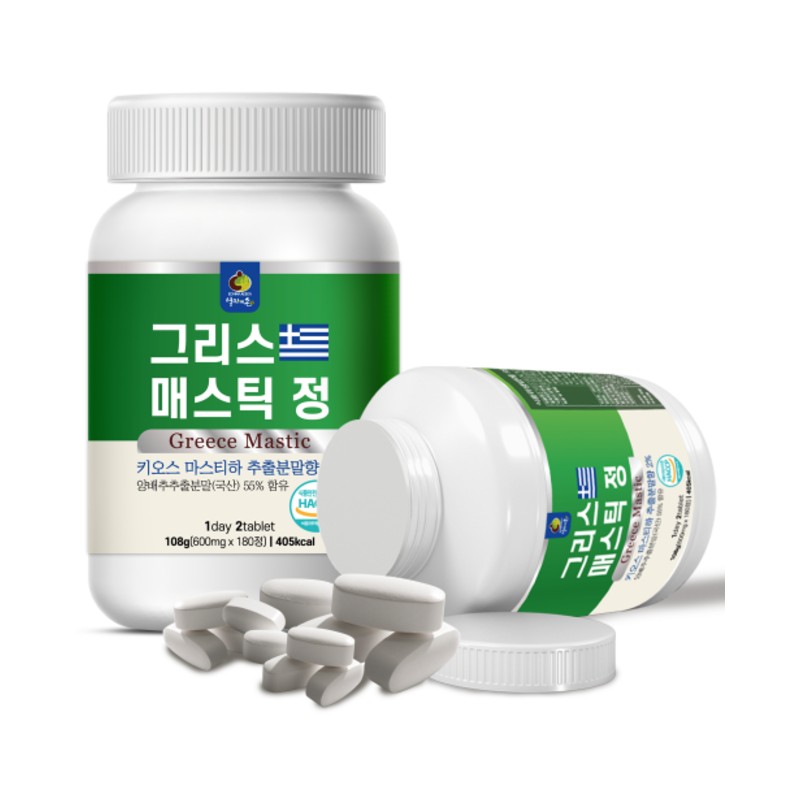 Acorns Partners Greek Mastic Gum Chiosan Mastic 180 tablets, 4