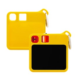 Hanload Silicone Protective Case for Rabbit R1 AI Device, Protective Cover Sleeve for Scratch-Resistant, Drop Protection, Rabbit R1 Accessories (Yellow)