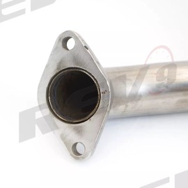 Rev9 38MM 35MM Stainless Wastegate Dump Tube Pipe Elbow Set Actuator Turbo / NA