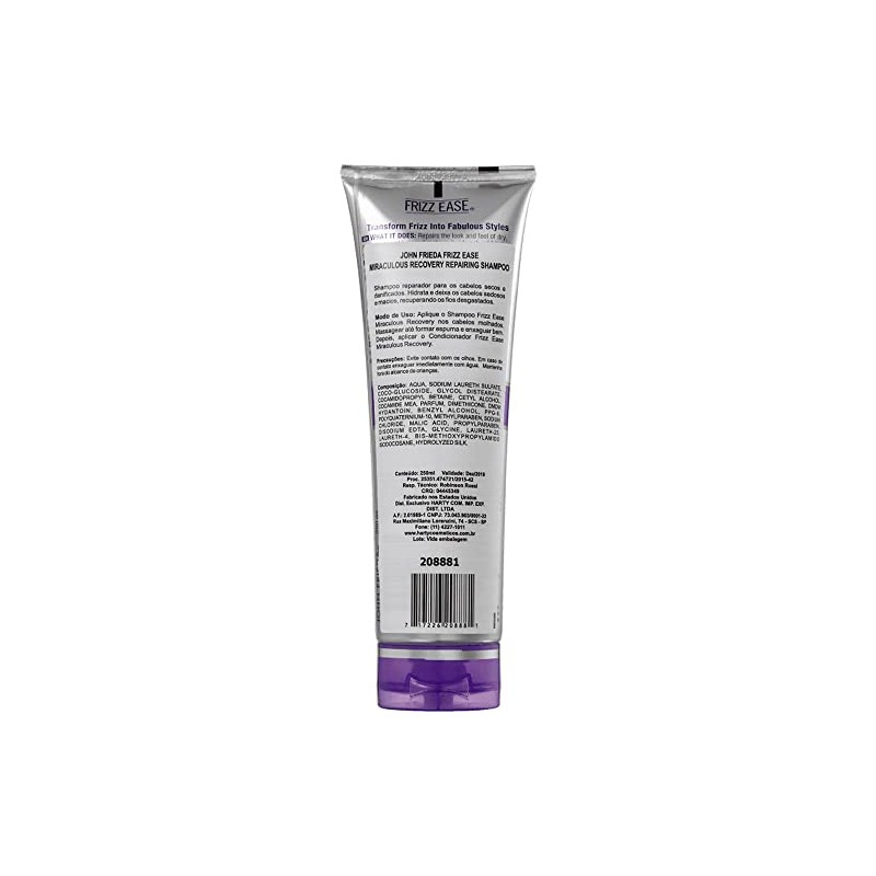 John Frieda Miraculous Recovery Repairing Shampoo, 8.45 Oz
