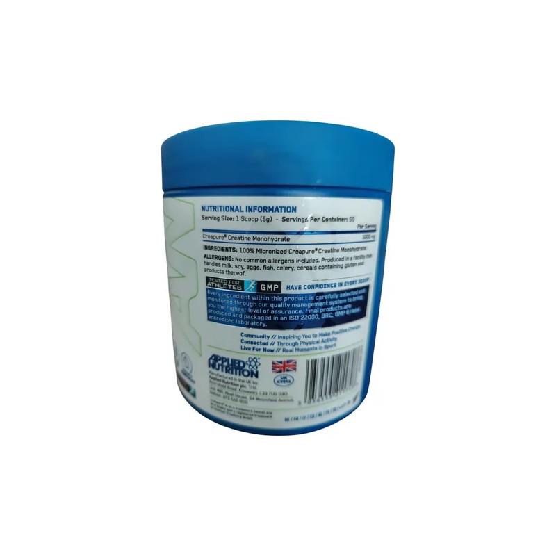 Applied Nutrition Creatine Monohydrate Creapure 250g Sin Sab