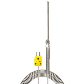 PerfectPrime TL1815 K-Type Sensor Probes Metal HeadProbe for K-Type Probe Thermocouple Sensor & Meter in Temperature Range from 0 to 800 °C