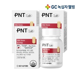 Green Cross Wellbeing GC Wellbeing GC PNT Milk Thistle 30 Tablets 1-Month Supply x 3 / 녹십자웰빙 GC PNT 밀크씨슬 30정 1개월분 X 3