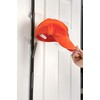 Perfect Curve CapRack18 Over-The-Door Cap Organizer, Two Straps, Holds Up