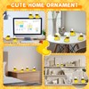 Jyeennar Jeeps Ducks for Ducking, Car Dashboard Decorations Rubber Ducks,