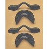 Kygear 2 Pairs Black Silicone Replacement Nose Piece Compatible with