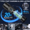 Rechargeable Tactical Flashlights High Lumens - 20,000LM Super Bright LED