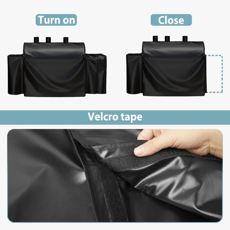SHINESTAR Heavy Duty 8080 Grill Cover for Char-Griller 5050, 5650,