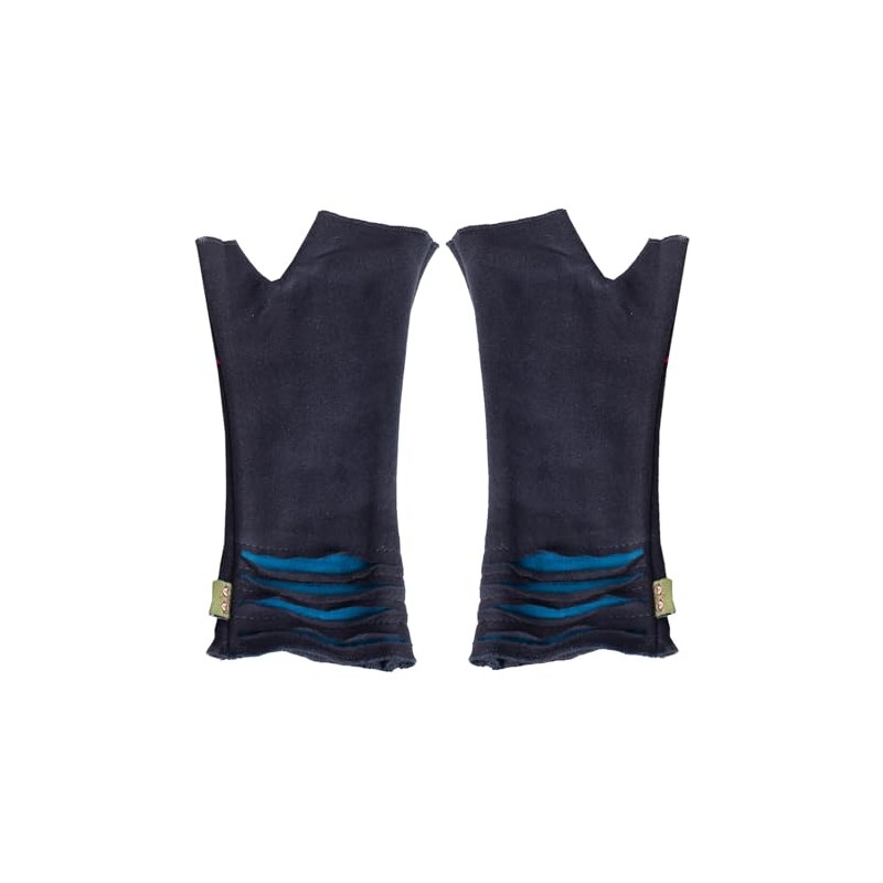 Vishes - Alternative Clothing - Embroidered Women's Gloves with Thumb
