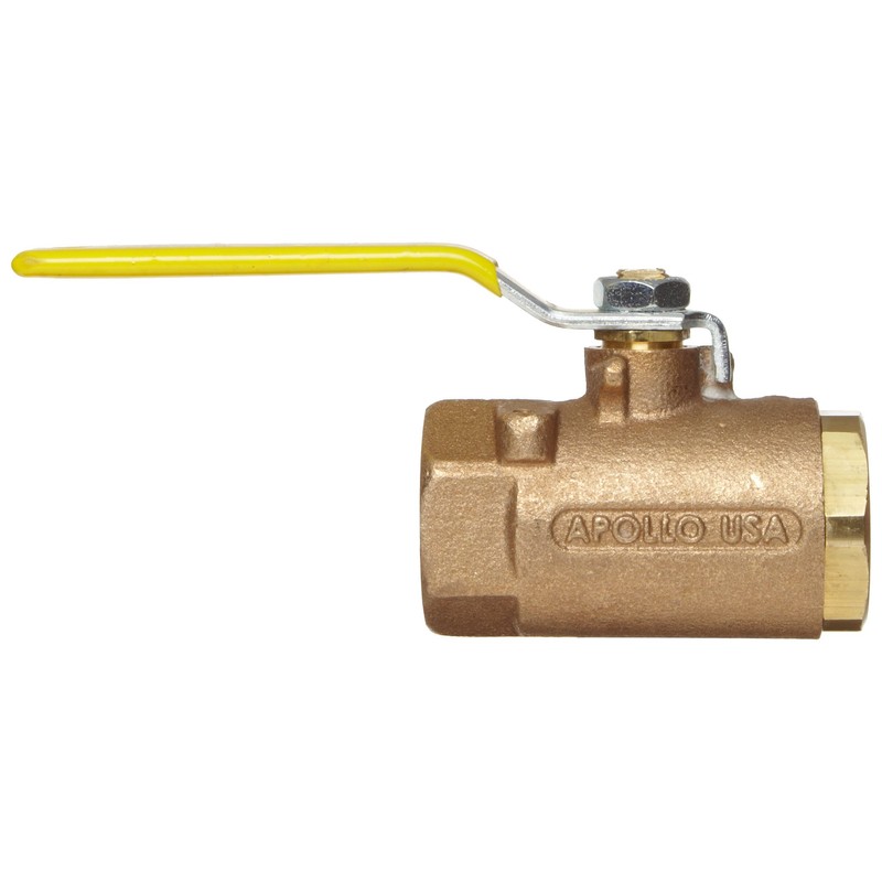 Apollo 71-100 Series Bronze Ball Valve with Mounting Pad, Two