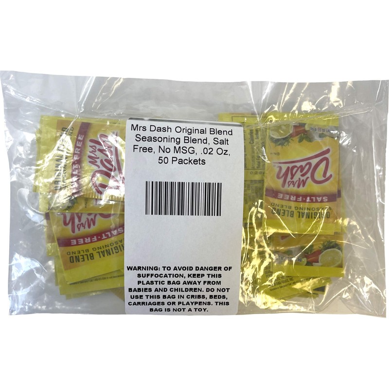 Mrs. Dash Original Blend Seasoning Blend, Salt Free, No MSG,