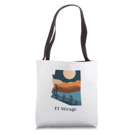El Mirage Arizona Desert Style Boho AZ Landscape Tote Bag
