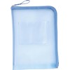 Reimei Fujii Contact Bag Mesh Contact Bag with Gusset Blue