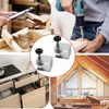 2 Pcs Silver Drawer Fixing Clips, Drawer Front Installation Clamps,