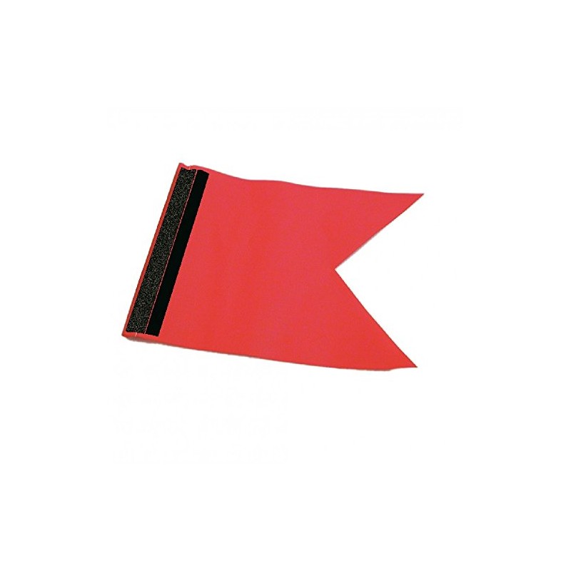 Protest Flag 170X235 MM with Velcro Red