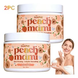 2 Piezas Crema Corporal Reafirmante Peach Mami Anticelulitis