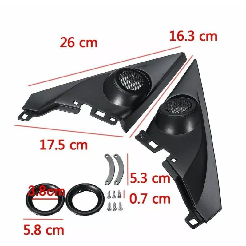 Honda Civic 2016 2017 2018 2019 Pair Of Tweeter Speaker