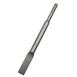 1 Piece SDS Plus Chisel for SDS Plus Drill Bit Tile Scraping Descaling Chisel Hammer Drill Tool for Tile Masonry Concrete Masonry Work (Flat Chisel)