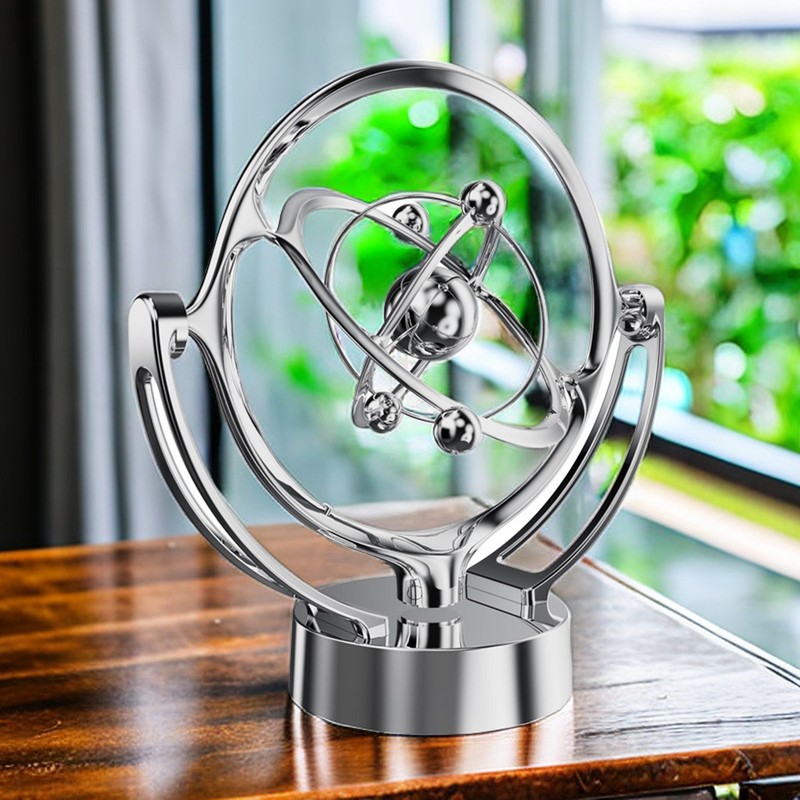 Perpetual Motion Ball Ornament Decorative USB Battery Powered Electronic Perpetual