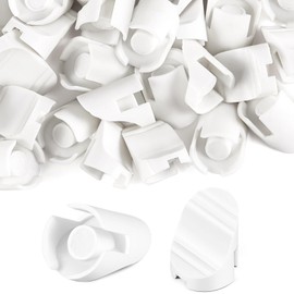 Landical 25 Pcs Doors Frame Plugs Diameter 5/16" x 3/8", Screw Hole Plugs, Entry Door Plugs (Compatible with Therma-Tru Fiber Classic and Smooth Star Frames)