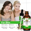 Rulviou Organic Moringa Oil,Premium Moringa Oil Cold-Pressed for Hair Skin