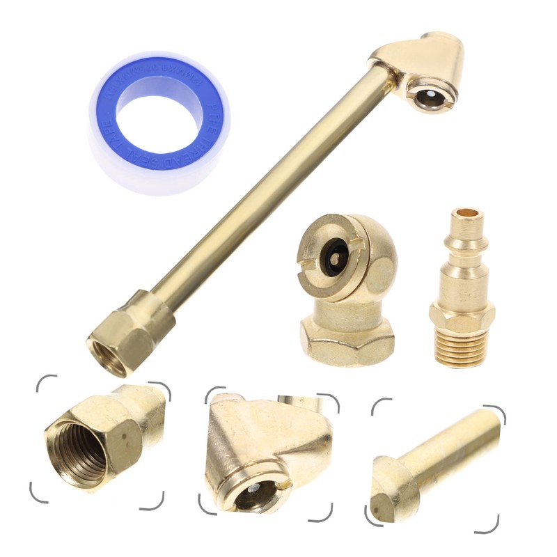 VICASKY 1Set Air Chuck Kit with Npt Male Fitting Durable