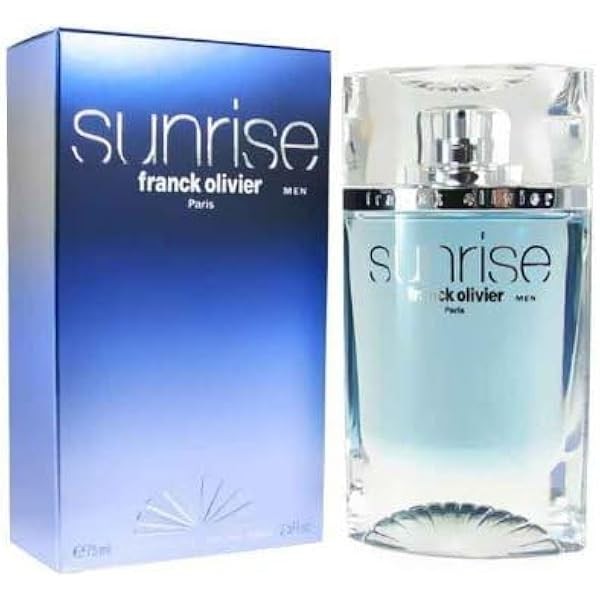 Frank Olivier Sunrise for Men Eau de Toilette Spray, 2.5