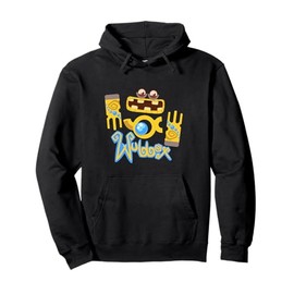My Singing Monsters Wubbox Pullover Hoodie ,Blue ,Small