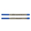 Xezo Pens Medium Ballpoint Gel Refills, Pack of 2, Blue