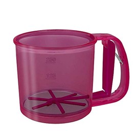 Metaltex 115010000 Flour Sifter, Red