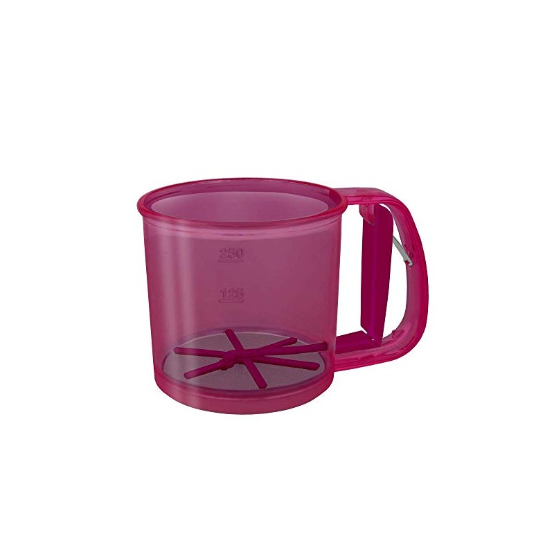 Metaltex 115010000 Flour Sifter, Red
