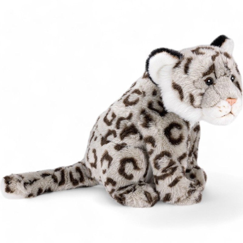 Carl Dick 3564 Sitting Snow Leopard Plush Toy Approx. 30