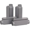 CKVIHAV 4Pack 3/4 Inch Rigid PVC Conduit Body Type C,