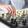 Andux Foldable Magnetic Chess Game Set Board Game with Chess