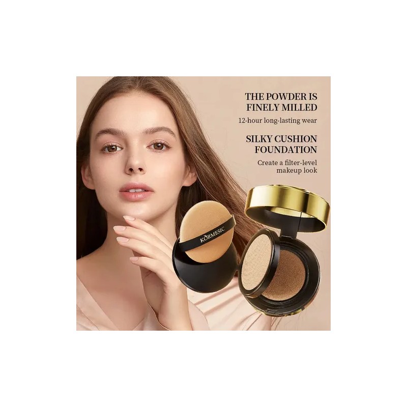 Polvo Compact Larga Duration Control Grasa Acabado Natural