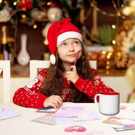 WERNNSAI Juego de 69 cartas y sobres de papelería, unicornio para niños, papel de escritura y sobre, regalos de cumpleaños de Navidad para niñas con t