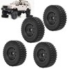 4pcs Professional Plastic Rubber Tire RC Accessory Upgrade Parts Fit