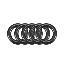 sourcingmap Nitrile Rubber O-Rings 16mm OD 10mm ID 3mm Width, Metric Sealing Gasket, Pack of 50