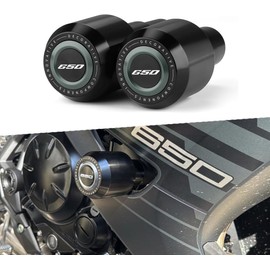 Modeer For K.awasaki Ninja 650 2017~2024 2025 Motorcycle Frame Slider Anti-collision Falling Protection Crash pads ninja650 ninja 650 Accessories (gray)