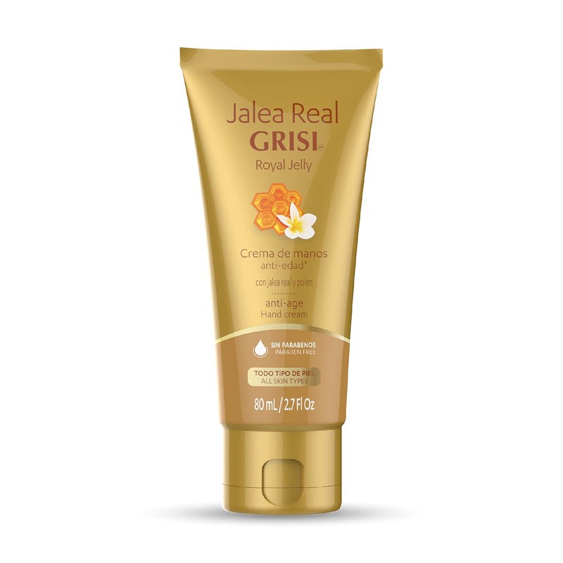 Jalea Real Grisi Jalea Real Cremas Para Manos 80ml, color,