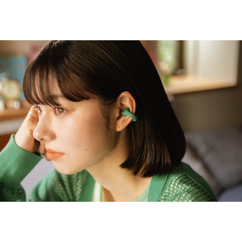 ambie Sound earcuffs AM-TW02 (Green × Indigo)