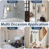 Ycxz Suction Cup Hooks for Shower,Bathroom,Kitchen,Window,Glass Door,Mirror,Tile,15LB Heavy Duty No-Drill