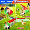 Hoohtoot Kids Crawl Through Play Tunnel, Pop Up Baby Play