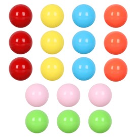 Laviesto Game Replacement Balls,0.91Inch(23mm) Acrylic Solid Color Marbles Balls for Chinese Checkers,Aggravation Game,Marble Games,Wahoo,Dirty Marbles,Board Game DIY Craft Home Decoration (42PCS)