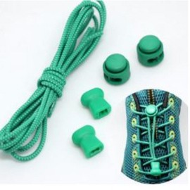 Elastic No-Tie Shoelaces for Sneakers & Jogging Shoes Sneakers Rose Red BL10448 100ea
