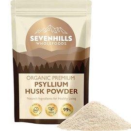 Organic Psyllium Husk Powder 400g, 100% Natural Finely Ground Husks, High Fibre Digestive Support for Gut Health & Fullness, B6 for Energy Metabolism