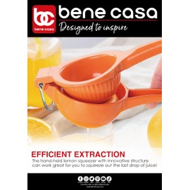 Benecasa Orange Squeezer with Orange Handle