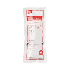 Medline Instant Hot Packs Slim, 4" x 9", Hot, Case
